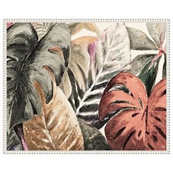 Neutral Mystic Garden Ii By Patricia Pinto Framed Canvas Wall Art Print