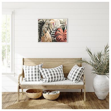 Neutral Mystic Garden Ii By Patricia Pinto Framed Canvas Wall Art Print