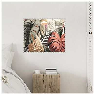 Neutral Mystic Garden Ii By Patricia Pinto Framed Canvas Wall Art Print