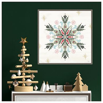 Winter Moment Xi By Dina June Framed Canvas Wall Art Print