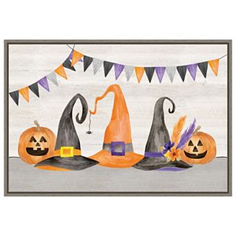 Sit A Spell Landscape Ii By Tara Reed Framed Canvas Wall Art Print