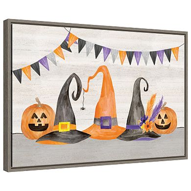 Sit A Spell Landscape Ii By Tara Reed Framed Canvas Wall Art Print