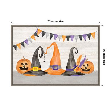 Sit A Spell Landscape Ii By Tara Reed Framed Canvas Wall Art Print