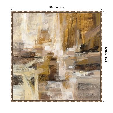 October Sunshine By Silvia Vassileva Framed Canvas Wall Art Print