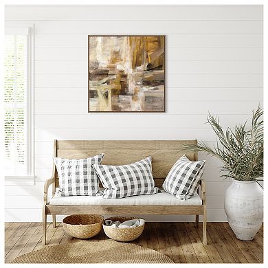 October Sunshine By Silvia Vassileva Framed Canvas Wall Art Print