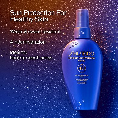 Shiseido Ultimate Sun Protector Face and BodySpray SPF 40 Sunscreen