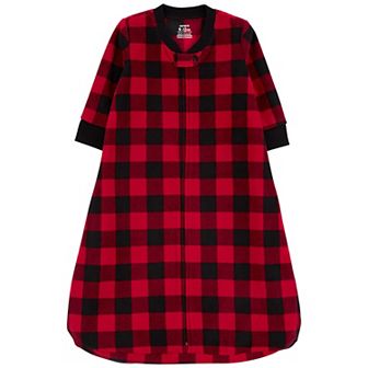 Baby Carter's Buffalo Check 2-Way Zip Fleece Sleep Bag