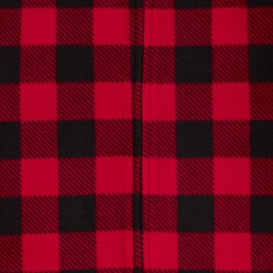 Baby Carter's Buffalo Check 2-Way Zip Fleece Sleep Bag