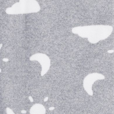 Baby Carter's Clouds 2-Way Zip Fleece Wearable Blanket Sleep Bag