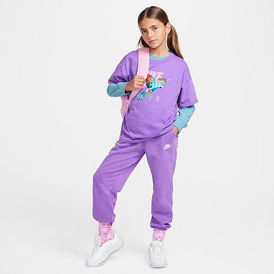 Girls 7-16 Nike Sportswear Classic Logo Club Oversized