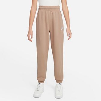 Girls 7-16 Nike Sportswear Classic Logo Club Oversized Fleece Pants