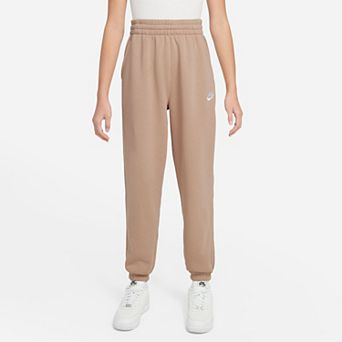 Girls 7-16 Nike Sportswear Classic Logo Club Oversized Fleece Pants