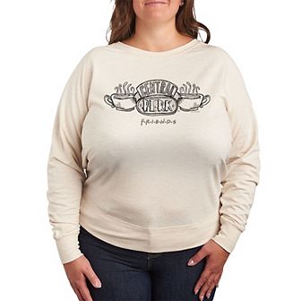 Plus Size Friends Central Perk Logo Graphic Tee