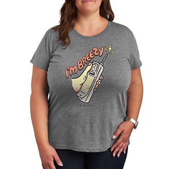 Plus Size Friends Breezy Graphic Tee