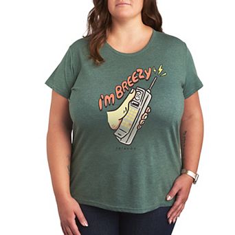 Plus Size Friends Breezy Graphic Tee
