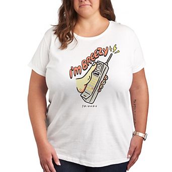 Plus Size Friends Breezy Graphic Tee
