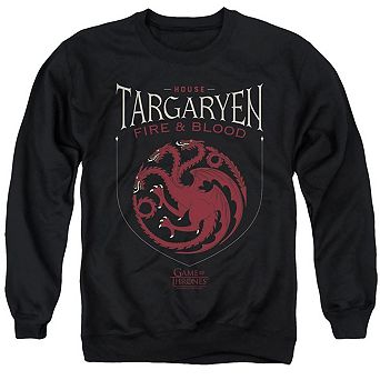 Game Of Thrones House Targaryen Sigil Adult Crewneck Sweatshirt