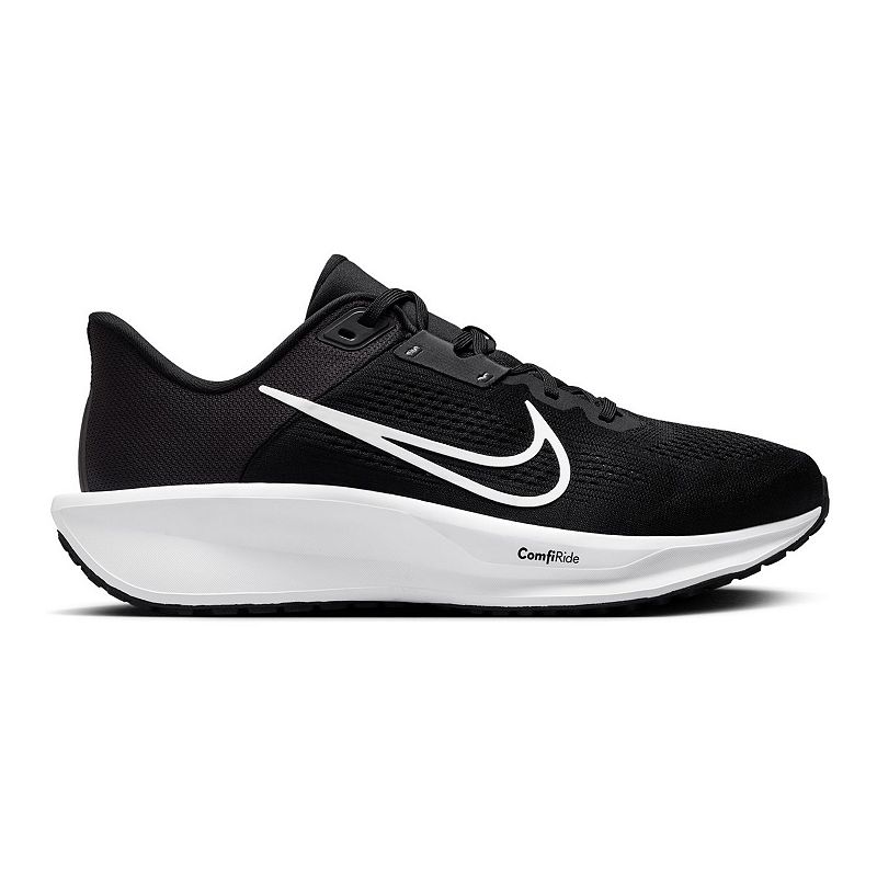 Nike Quest 6 Men's Road Running Shoes, Size: 8.5, Black White Gray