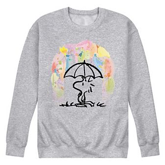 Men's Peanuts Rainbow Watercolor Long Sleeve