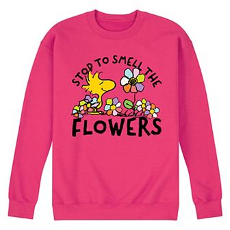 Men's Peanuts Stop & Smell The Flowers Long Sleeve