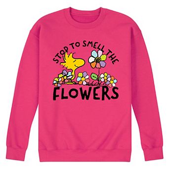 Men's Peanuts Stop & Smell The Flowers Long Sleeve