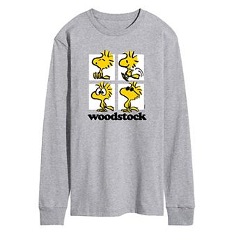 Men's Peanuts Woostock Grid Long Sleeve