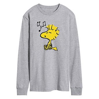 Men's Peanuts Woostock Singing Long Sleeve