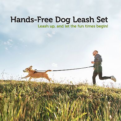 Friends Forever Hands Free Dog Leash with Waist Bag