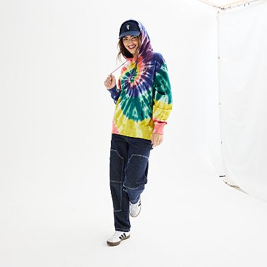 Juniors IVORY ELLA Heritage Tie Dye Hoodie