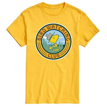 Men's Peanuts Bird Watching Graphic Tee