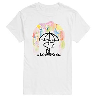Men's Peanuts Rainbow Woodstock Graphic Tee