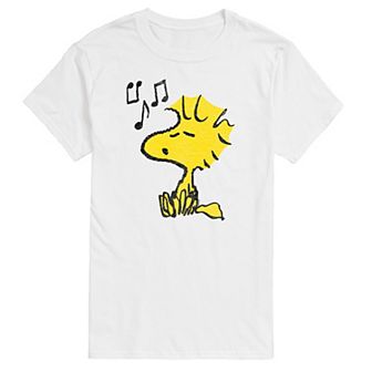 Men's Peanuts Woodstock Singing Graphic Tee