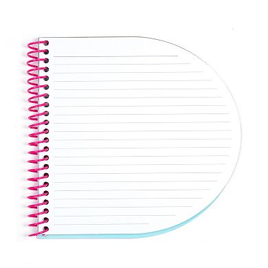 Yoobi Barbie Silhouette Spiral Journal