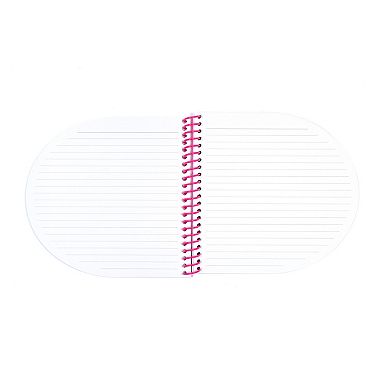 Yoobi Barbie Silhouette Spiral Journal