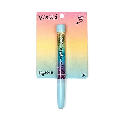 Yoobi Ombre Glitter Wand Ballpoint Pen