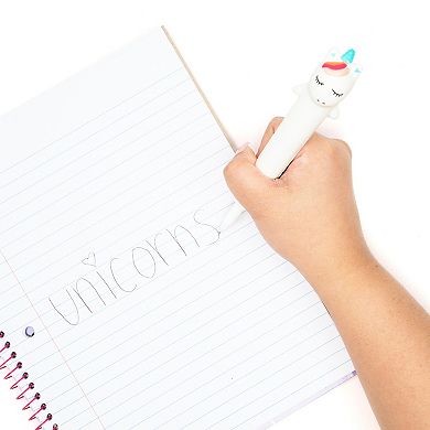 Yoobi Squishy Multicolor Unicorn Ballpoint Pen
