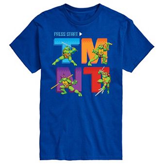 Men's Teenage Mutant Ninja Turtles Grid Graphic Tee