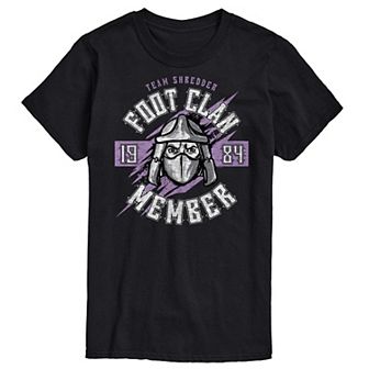 Men's Teenage Mutant Ninja Turtles Foot Clan Graphic Tee