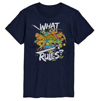 Men's Teenage Mutant Ninja Turtles Rules Graphic Tee