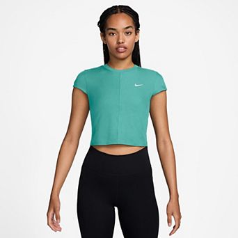 Women's Nike One Ribbed Short Sleeve Top