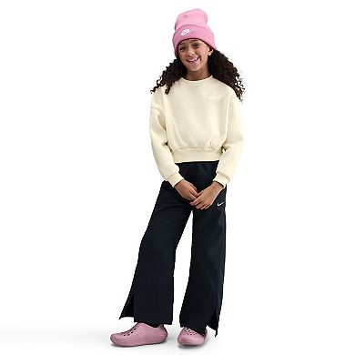 Girls 7-16 Nike Sportswear Club Embroidered Logo Fleece Crewneck Sweatshirt