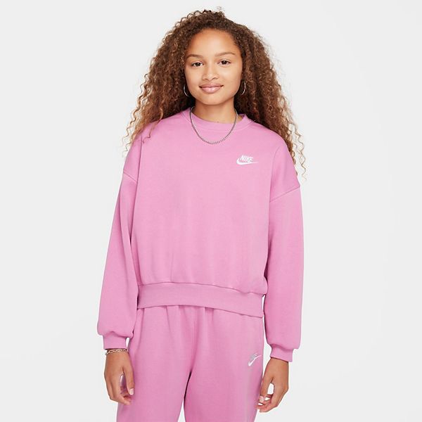 Girls 7-16 Nike Sportswear Club Fleece Crewneck Sweatshirt