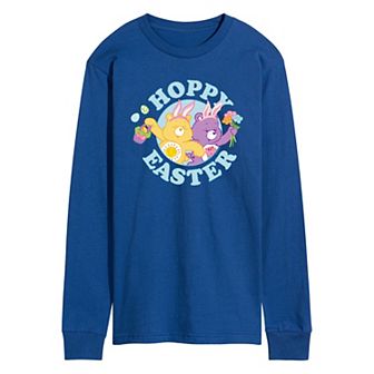 Men's Care Bears Hoppy Easter Long Sleeve Graphic Tee