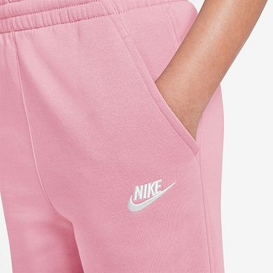 Girls 7-16 Nike Sportswear Club Fleece Wide-Leg Pants
