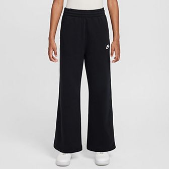 Girls 7-16 Nike Sportswear Club Fleece Wide-Leg Pants