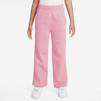 Girls 7-16 Nike Sportswear Club Fleece Wide-Leg Pants