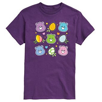 Men's Care Bears Easter Grid Graphic Tee