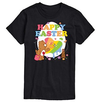 Men's Care Bears Happy Easter Egg Graphic Tee