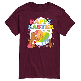 Men's Care Bears Happy Easter Egg Graphic Tee