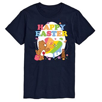 Men's Care Bears Happy Easter Egg Graphic Tee